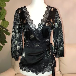 Bebe Kimono/Wrap Top
